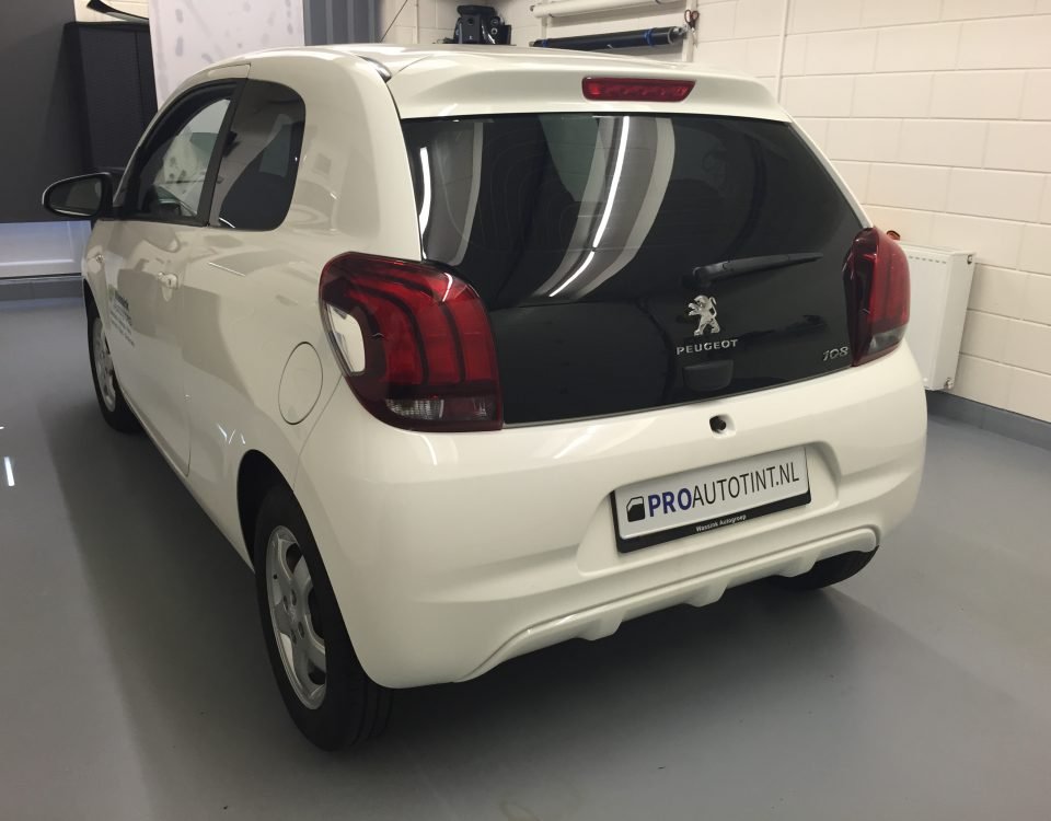 Peugeot 108 ramen blinderen