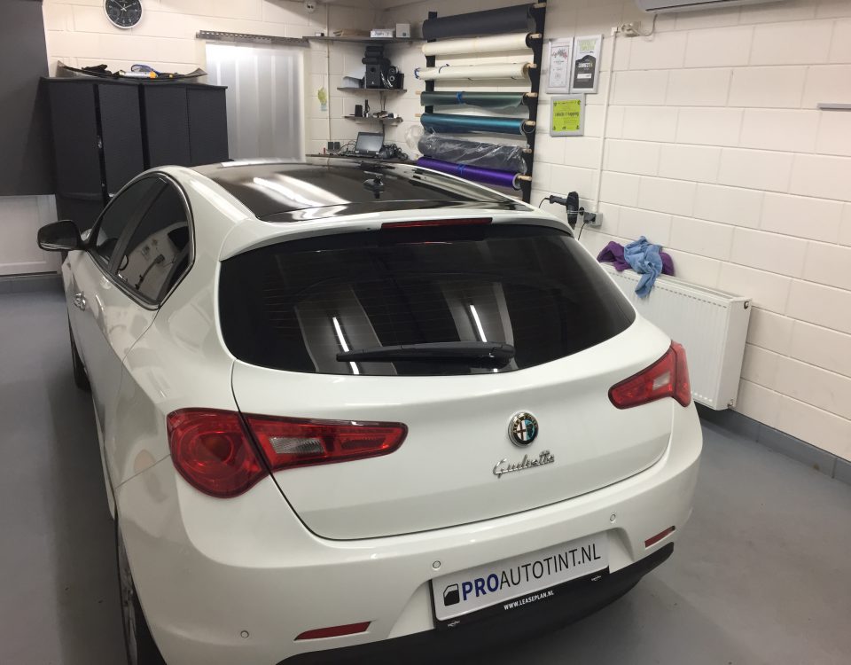 Alfa Romeo Giulietta ramen blinderen