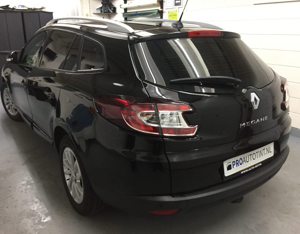 Renault Megane ramen blinderen