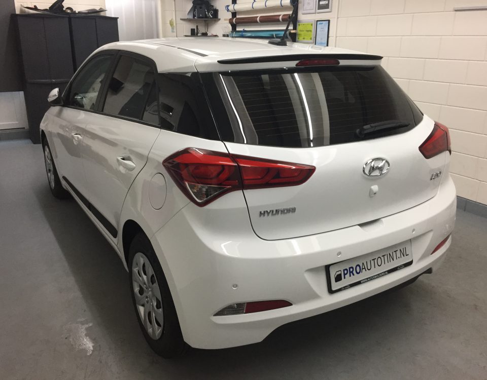 Hyundai i20 ramen blinderen