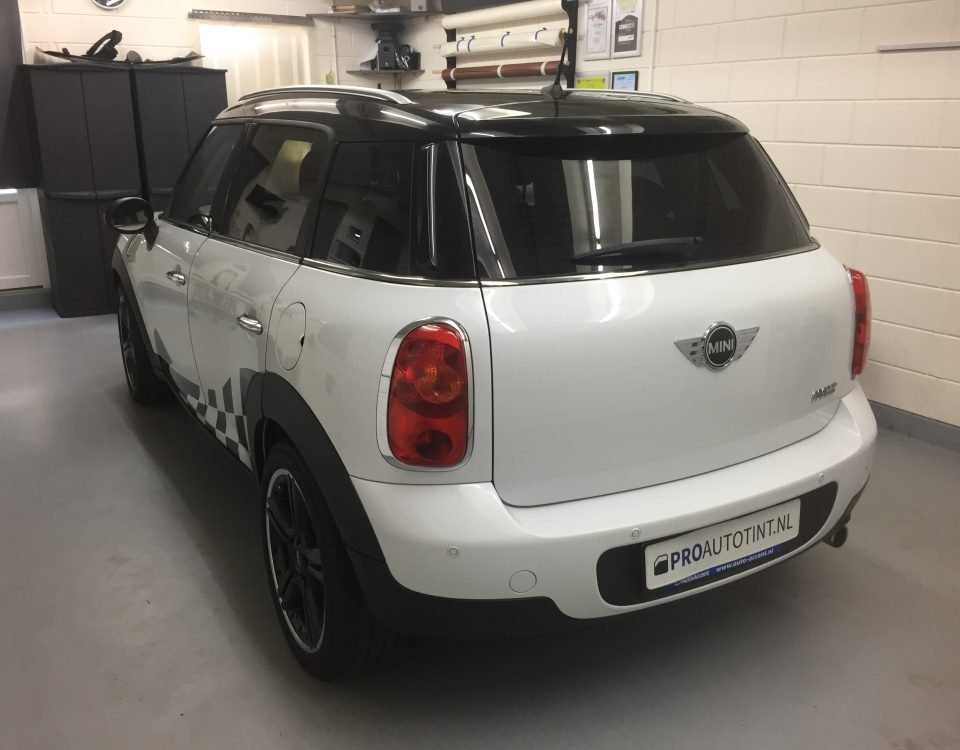 MINI Countryman ramen blinderen