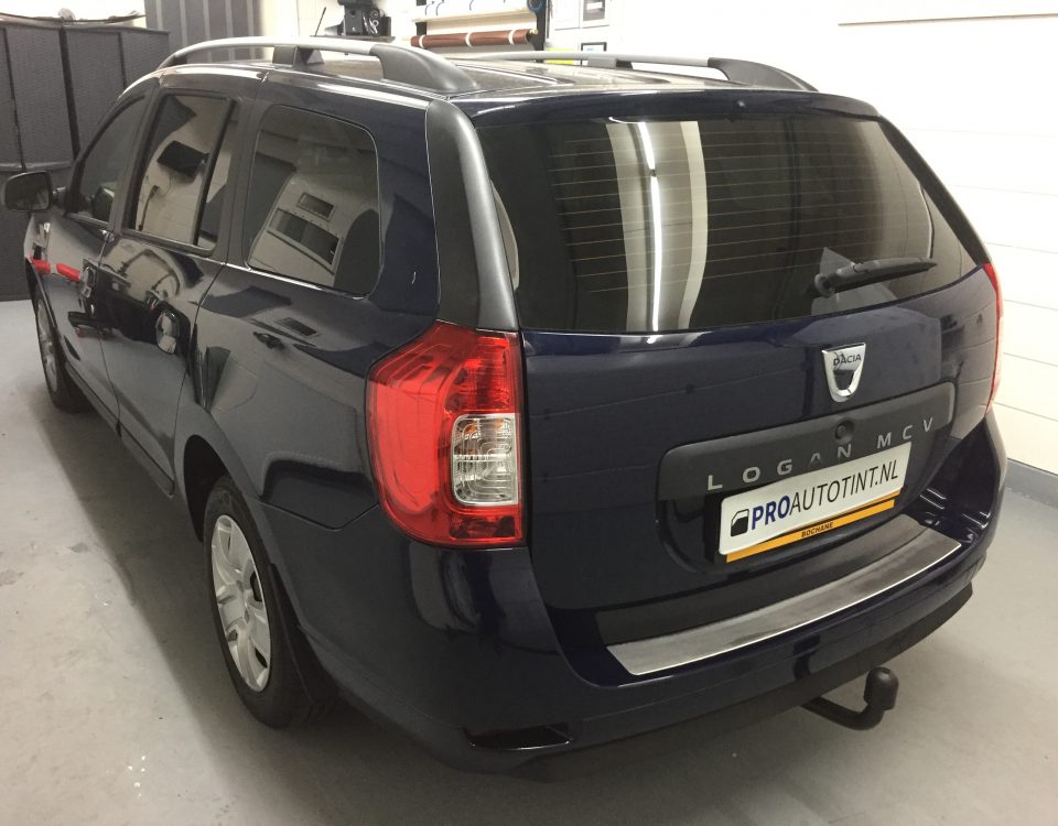 Dacia Logan ramen blinderen