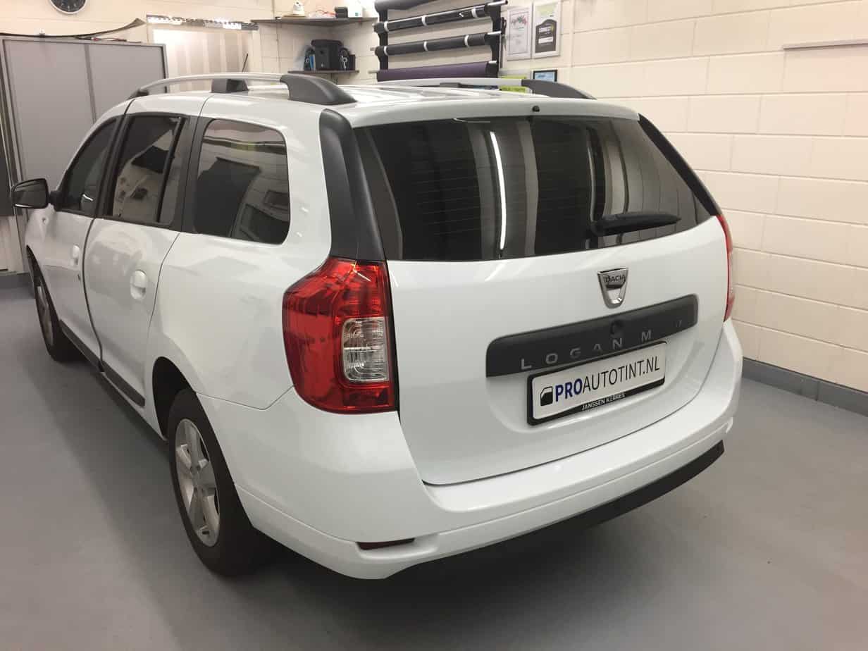 Dacia Logan ramen blinderen