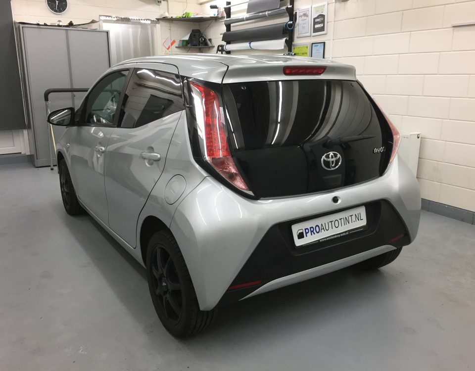 Toyota Aygo ramen blinderen