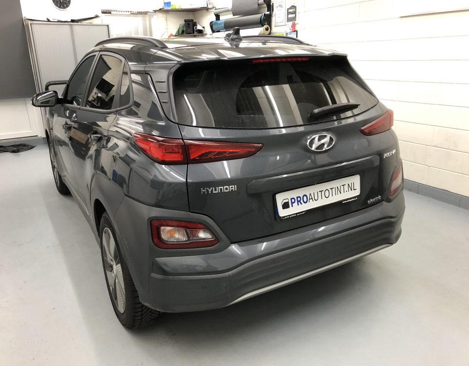 Hyundai KONA ramen blinderen