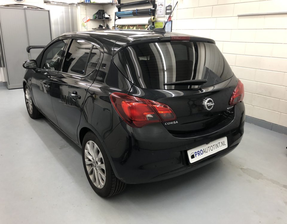 Opel Corsa ramen blinderen