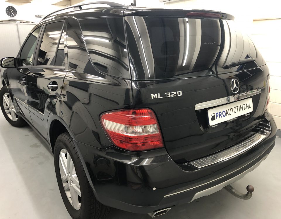 Mercedes ML320 ramen blinderen