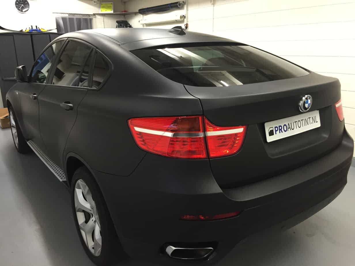 carwrap naar matzwart