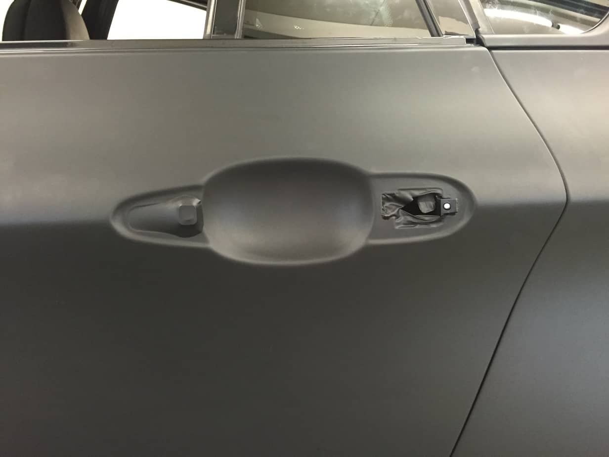 carwrap naar matzwart