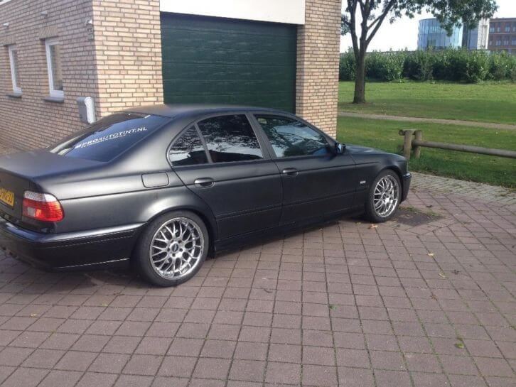 BMW black wrap