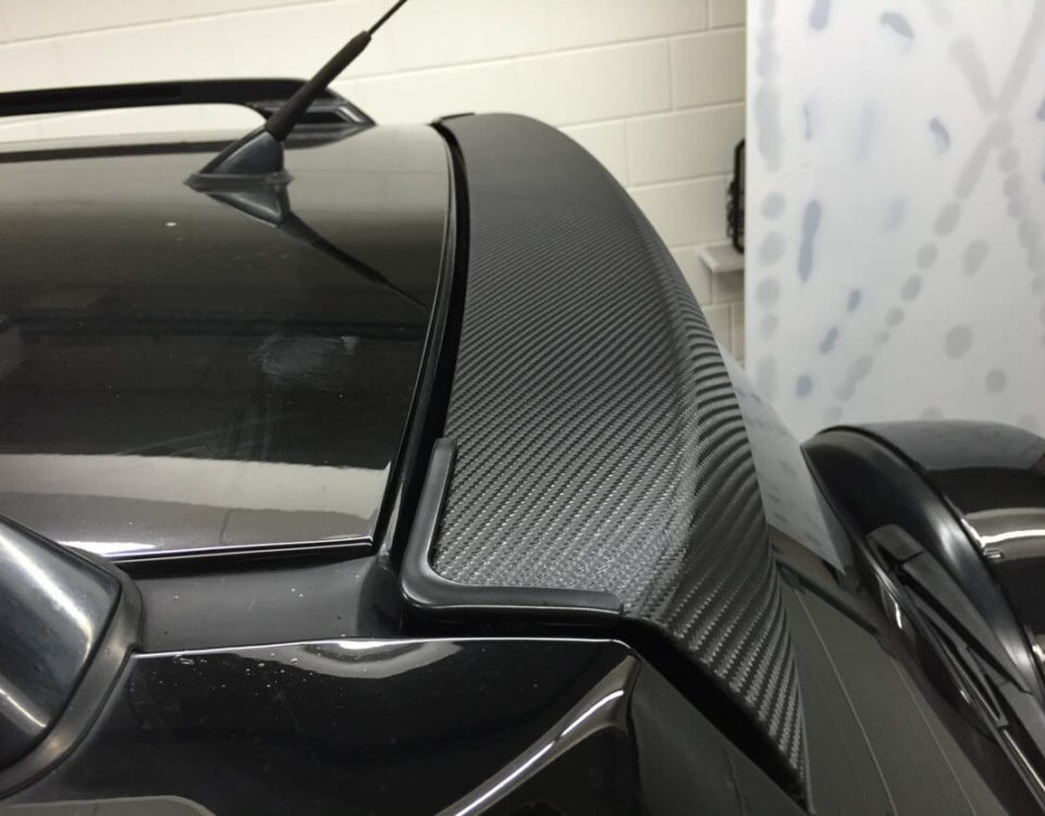 Toyota Rav 4 spoiler wrap