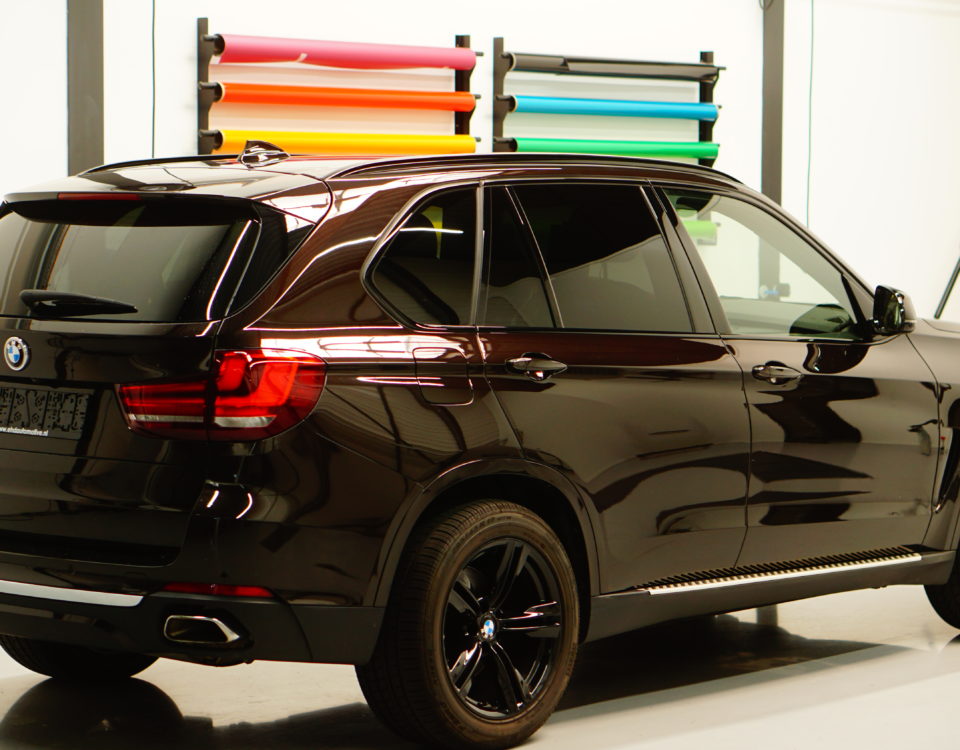 BMW X5 Matt groene wrap