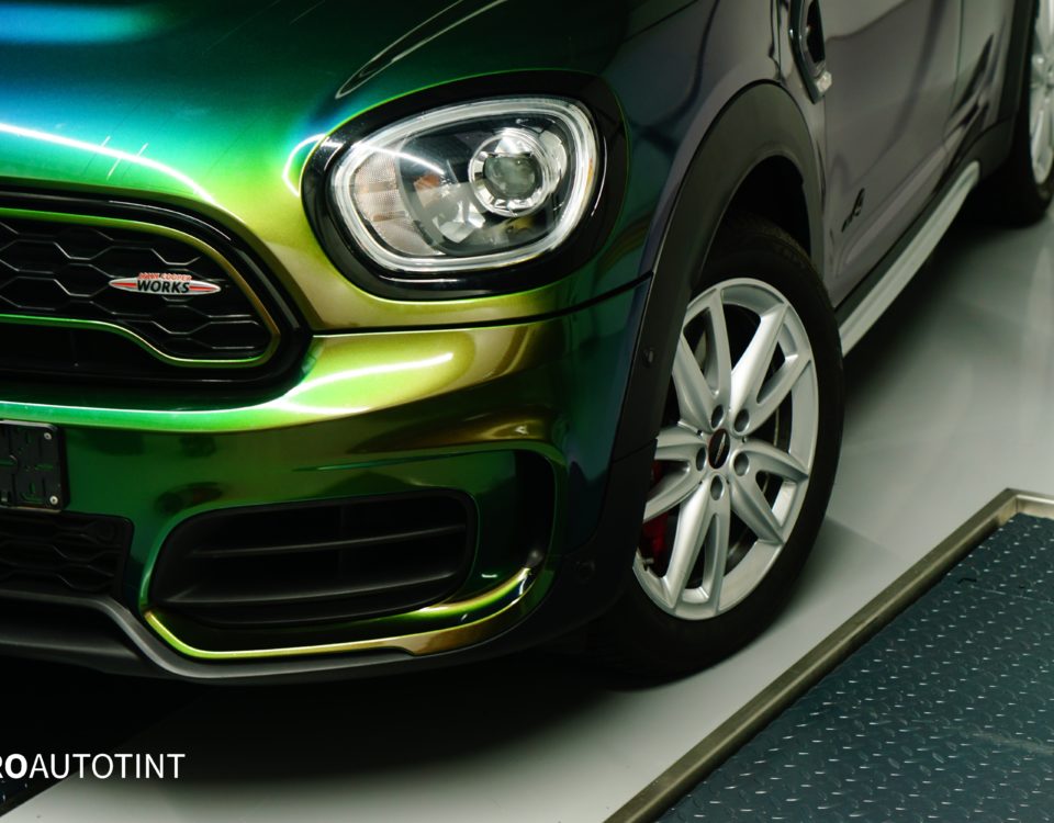 Mini Countryman colorflow urban jungle wrap