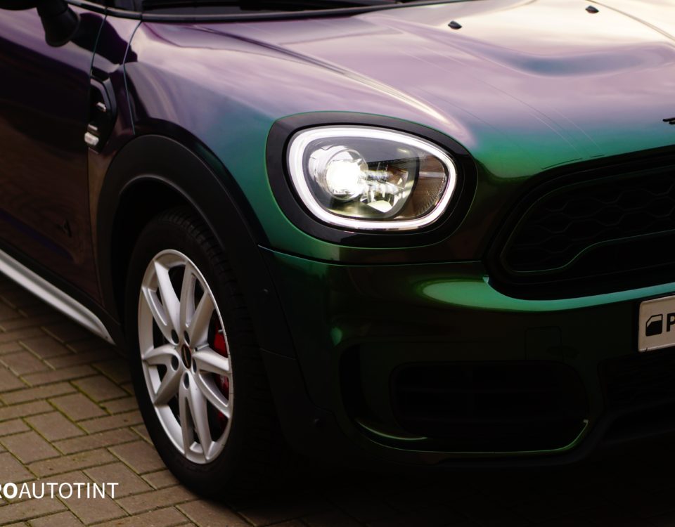 Mini Countryman colorflow urban jungle wrap