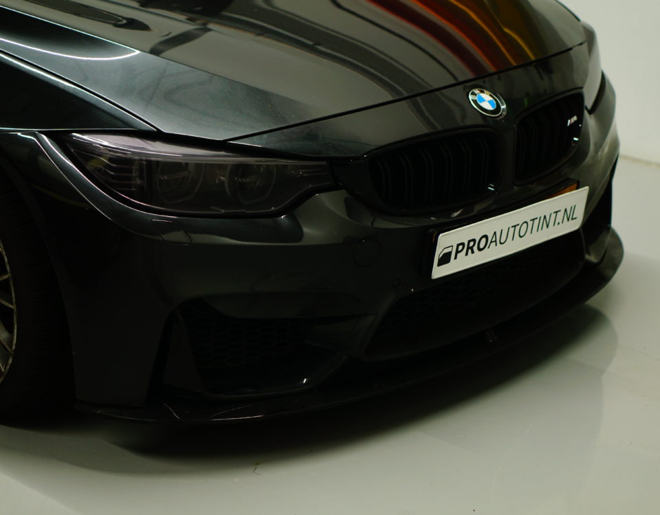 BMW M4 cabrio lampen smoken en ramen tinten