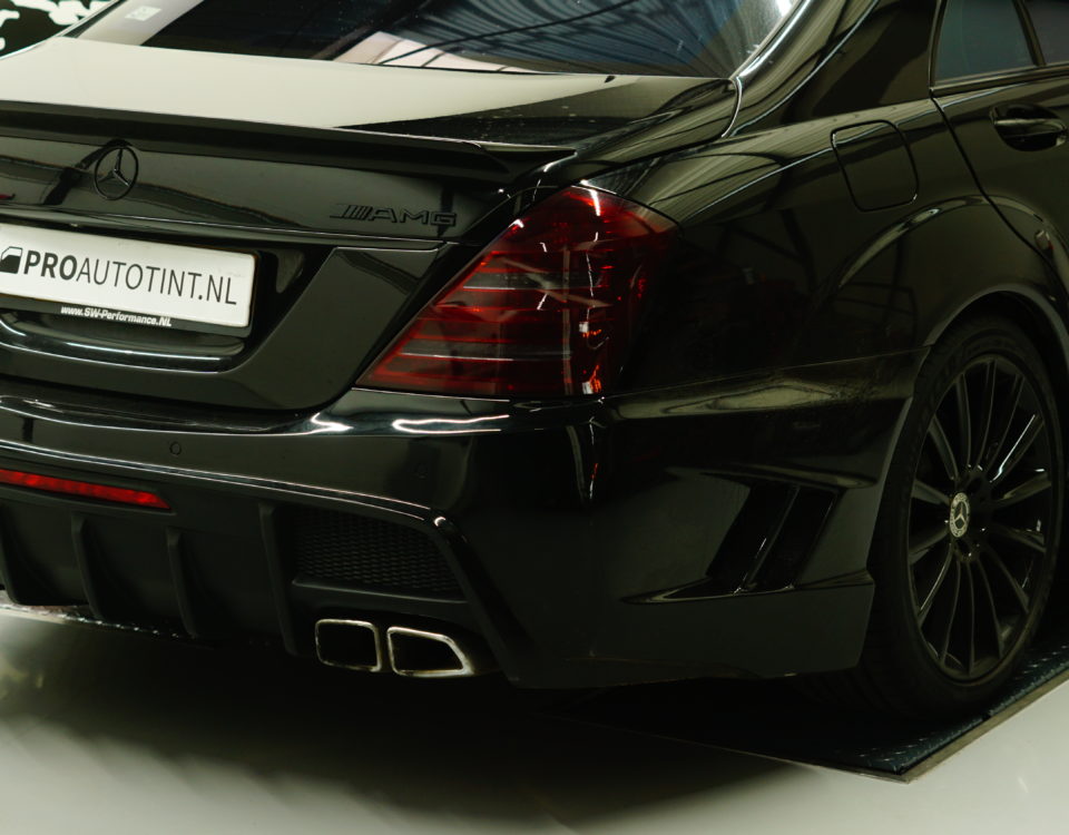 Mercedes S63 AMG lampen smoken