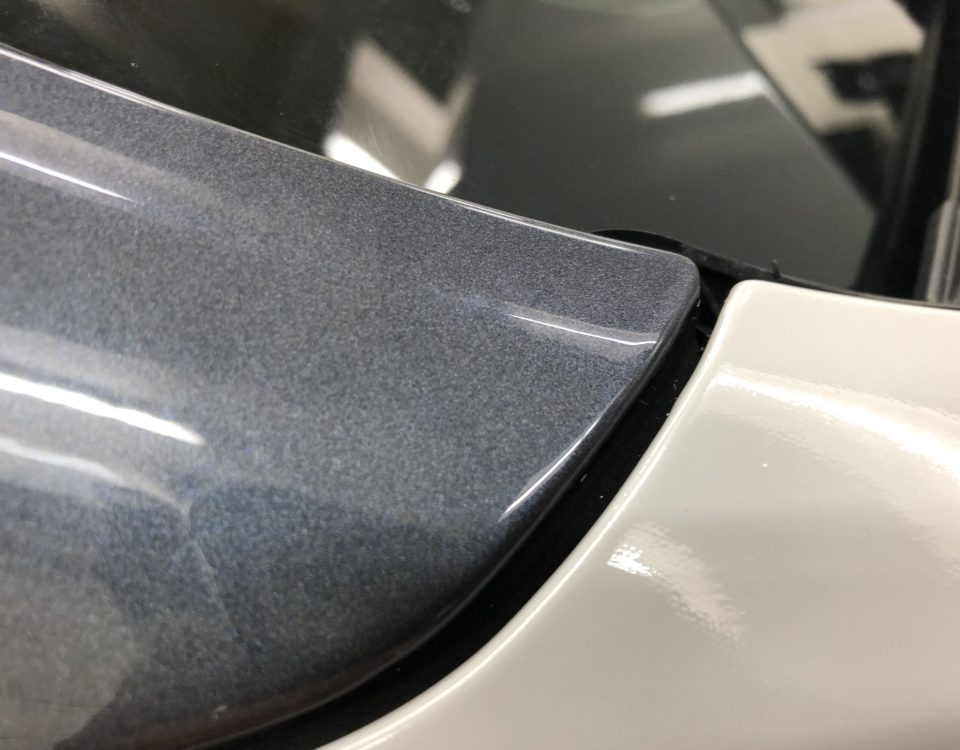 Tesla Model 3 glosse grey wrap