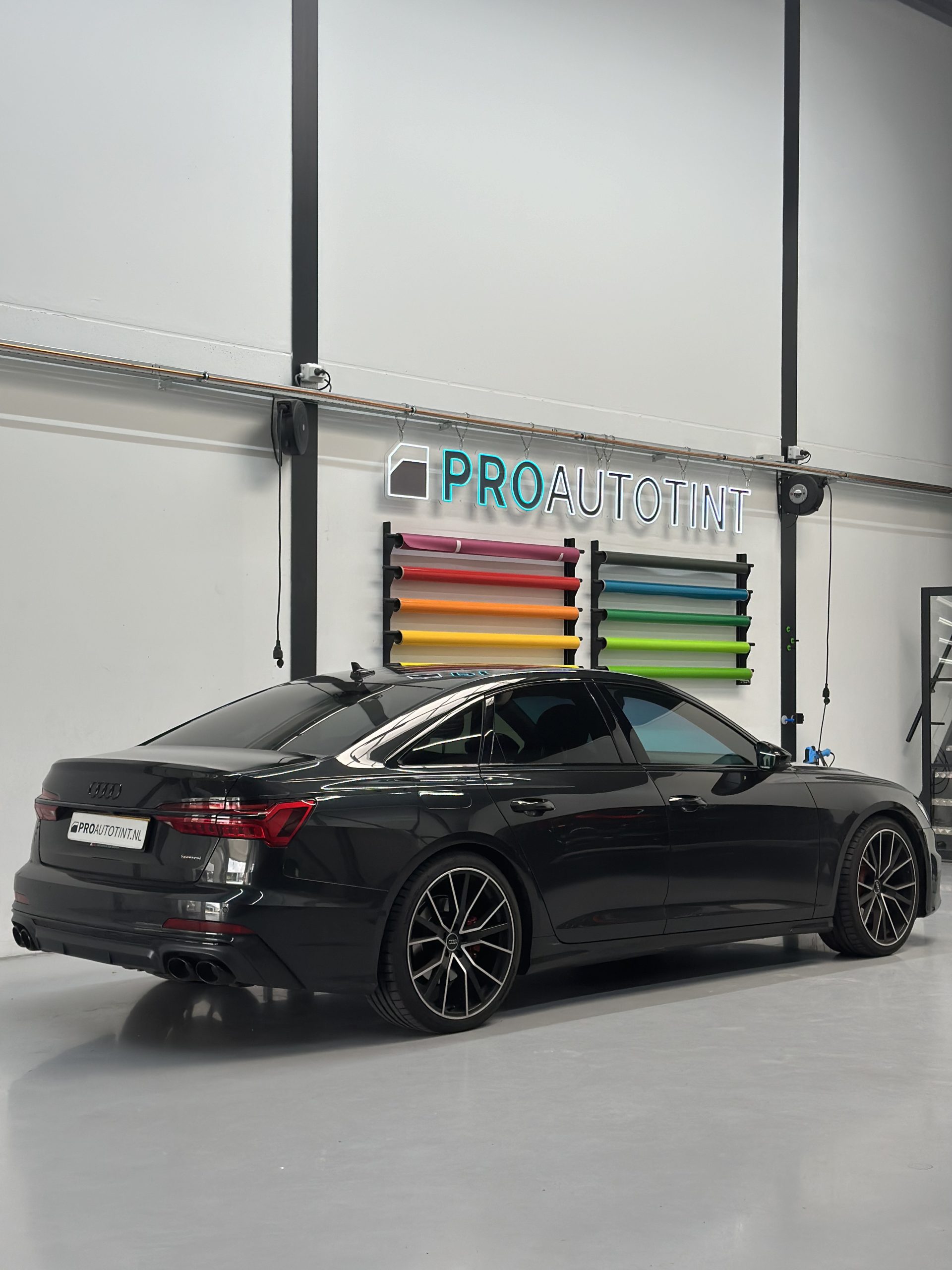 carwrap naar matzwart