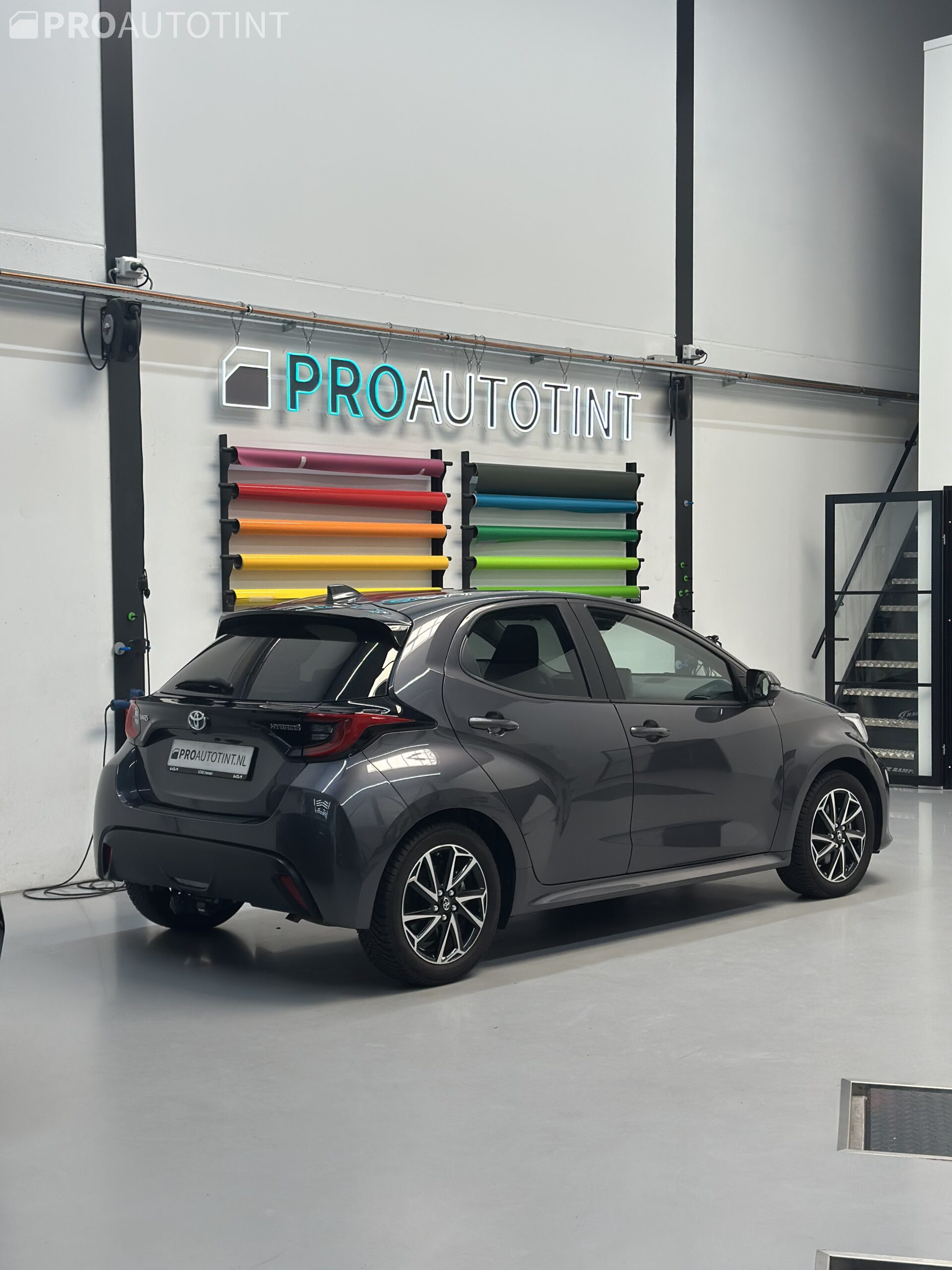 carwrap naar matzwart