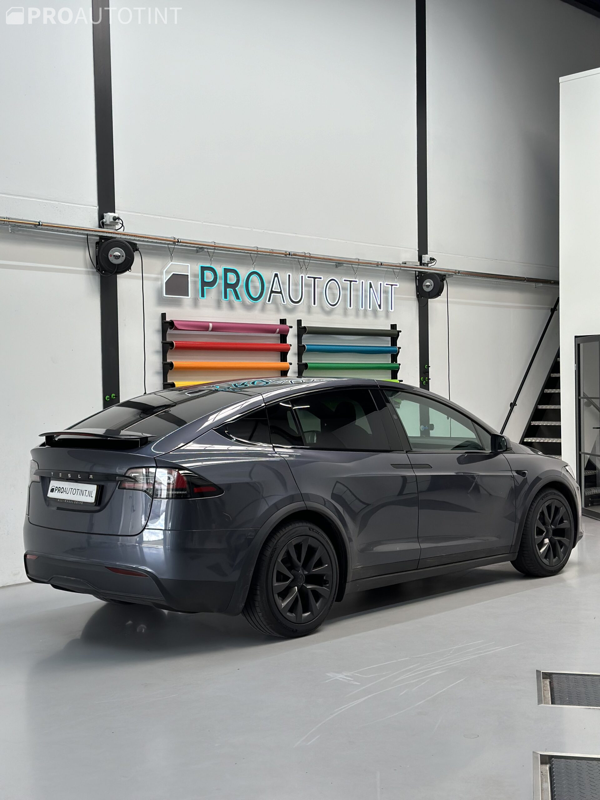 carwrap naar matzwart