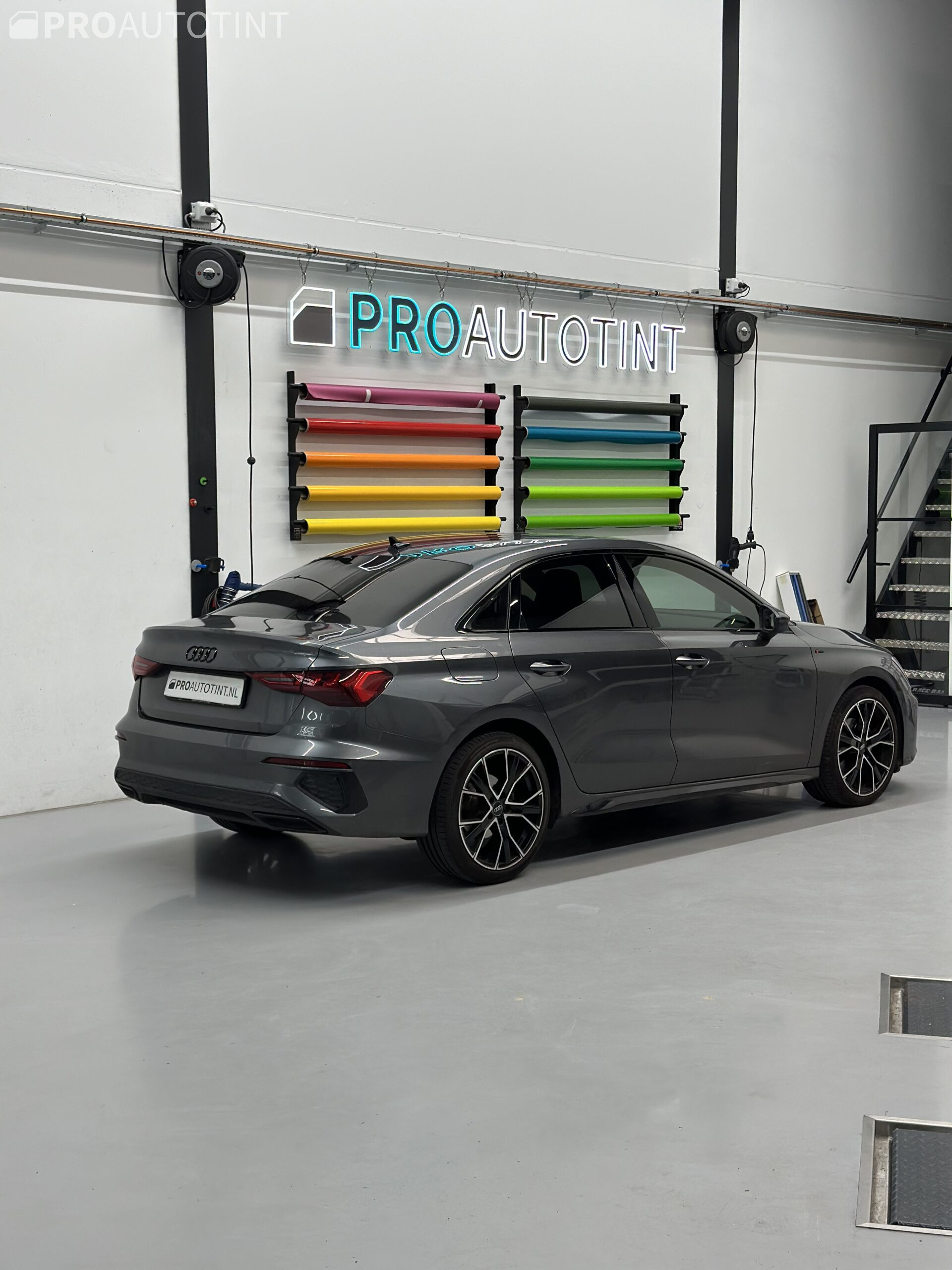 carwrap naar matzwart