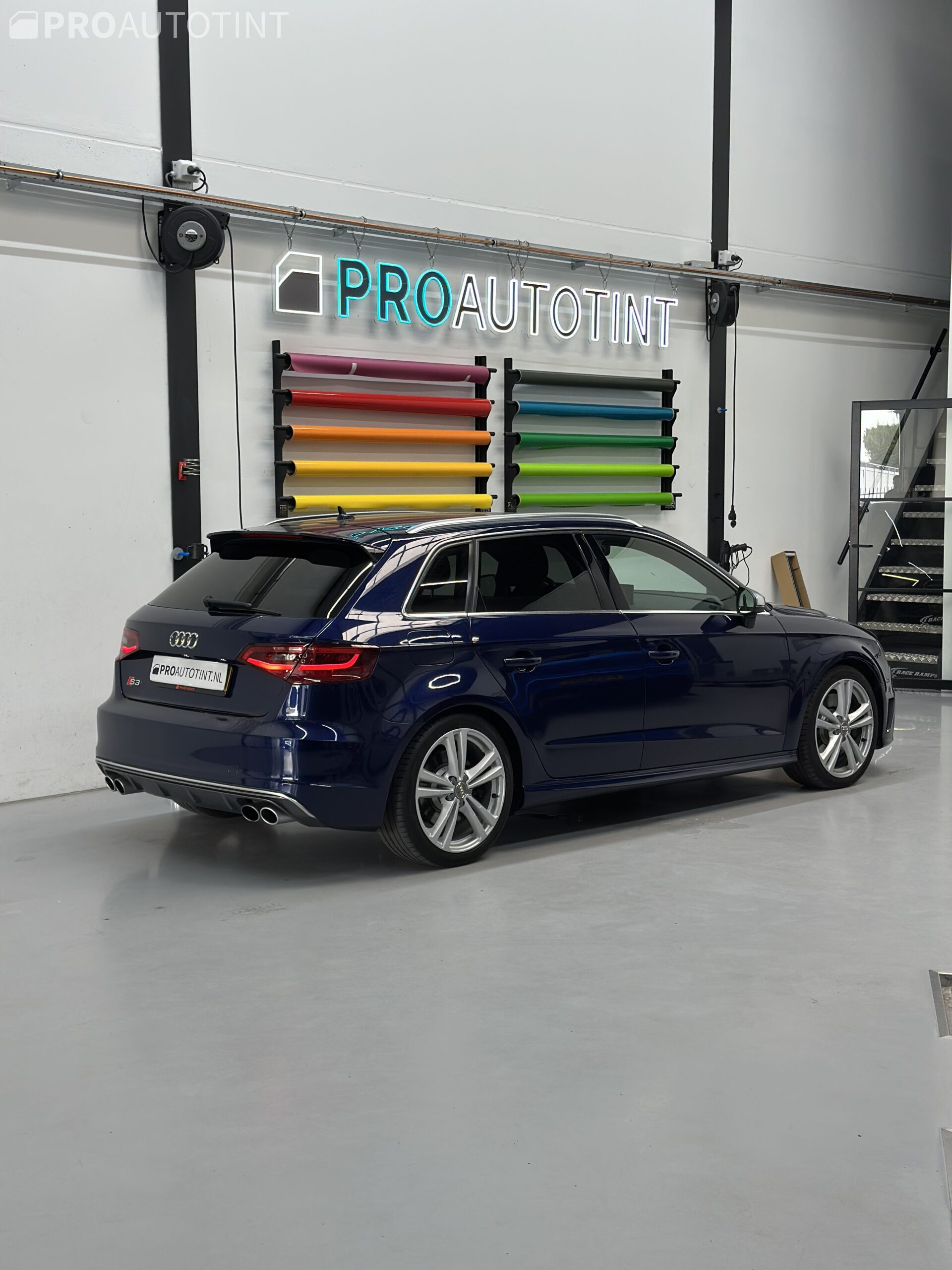 carwrap naar matzwart