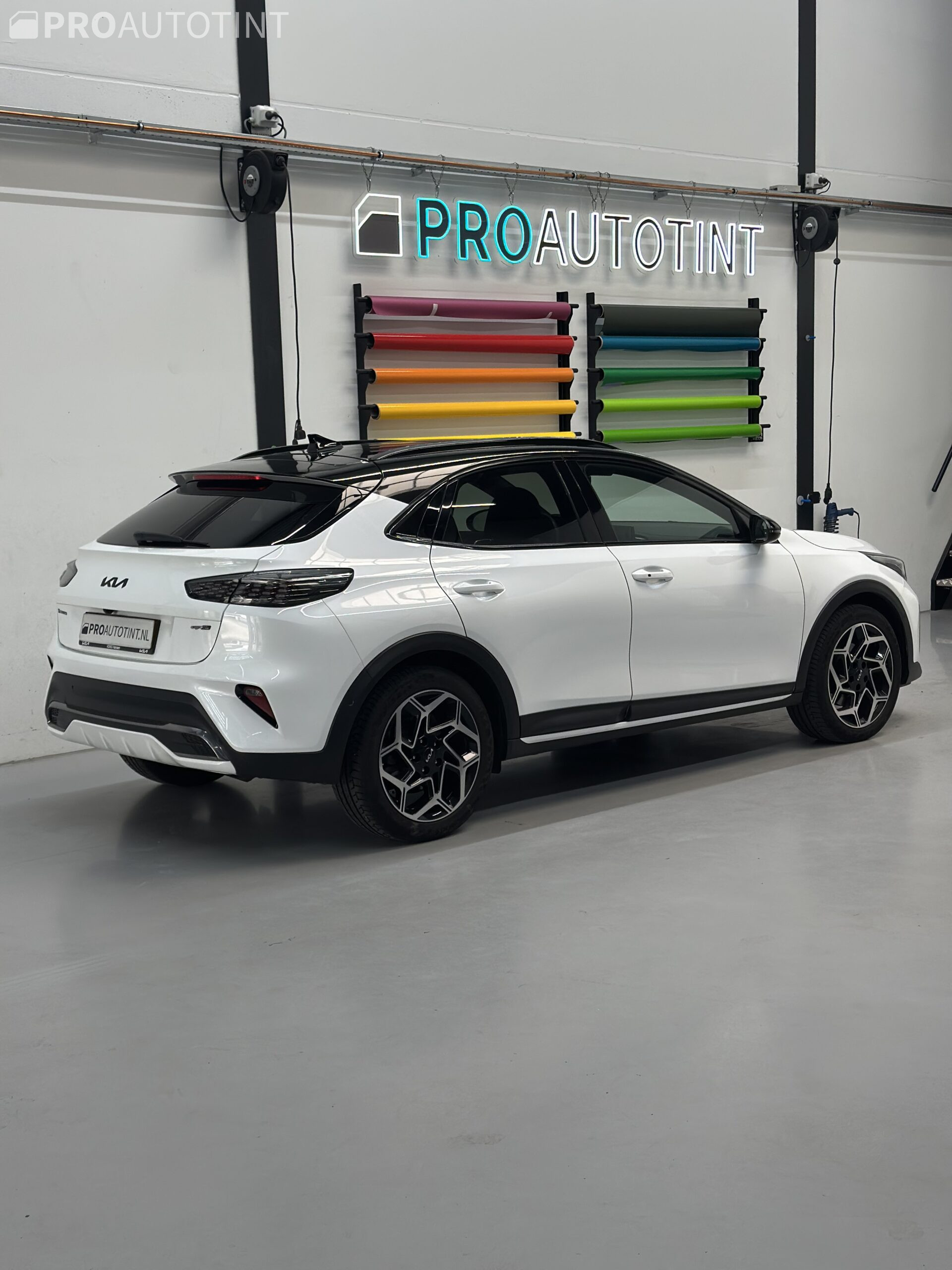 carwrap naar matzwart